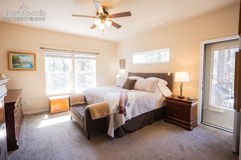 45 Valley Circle Divide, CO 80814 - Photo 10 of 42 a spacious bedroom with a bed and a window