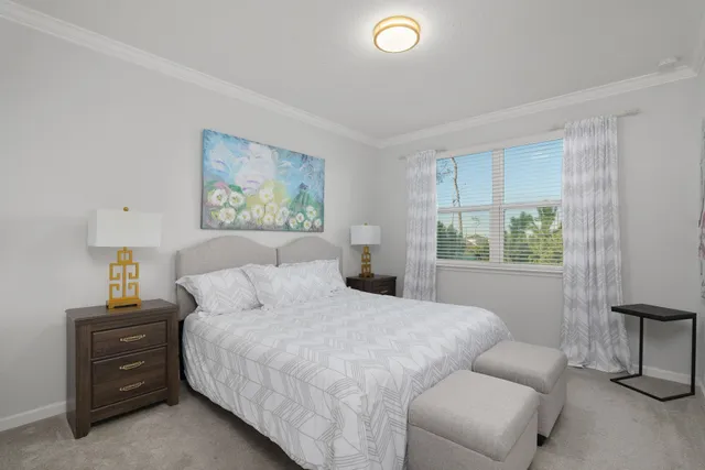 an aerial view of a city with lots of residential buildings