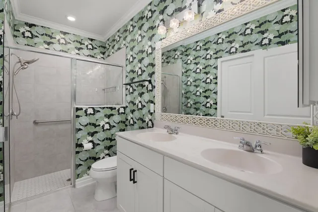 a picture of a bench in front of door