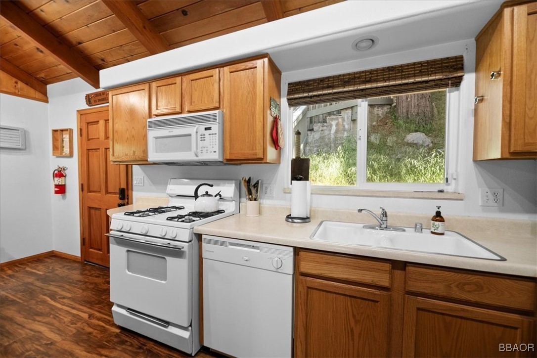 24755 Basel Drive Crestline, CA 92325 - Photo 8 of 28 a view of a sink and a window