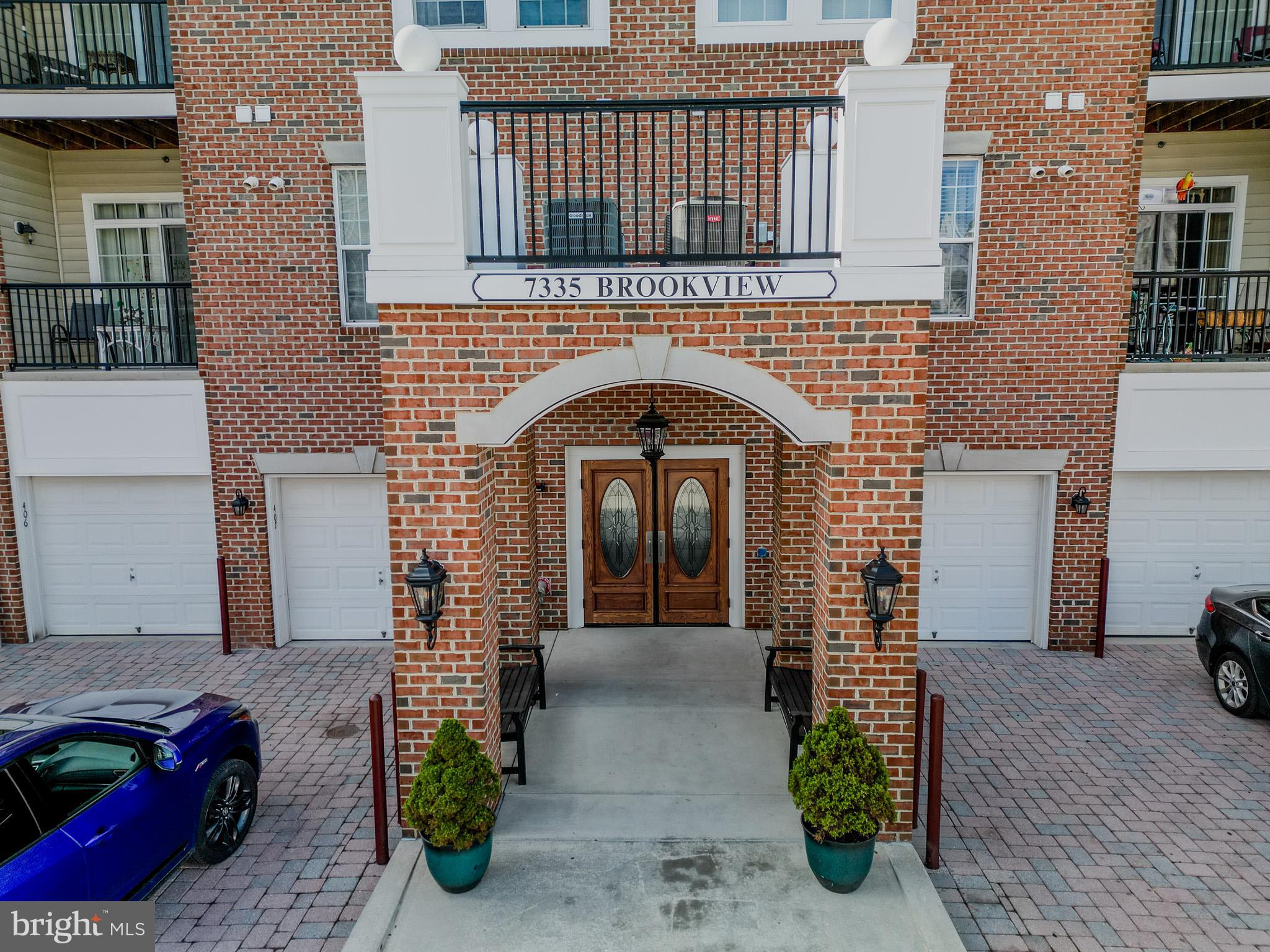 7335 Brookview Road, Unit 104 Elkridge, MD 21075 - Photo 31 of 48 Aerial Main Entrance