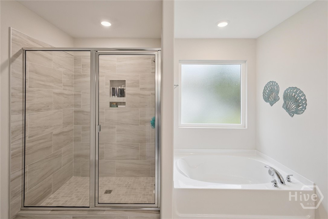 110 Ramsey Way Rincon, GA 31326 - Photo 29 of 51 Tiled Shower / Garden Tub