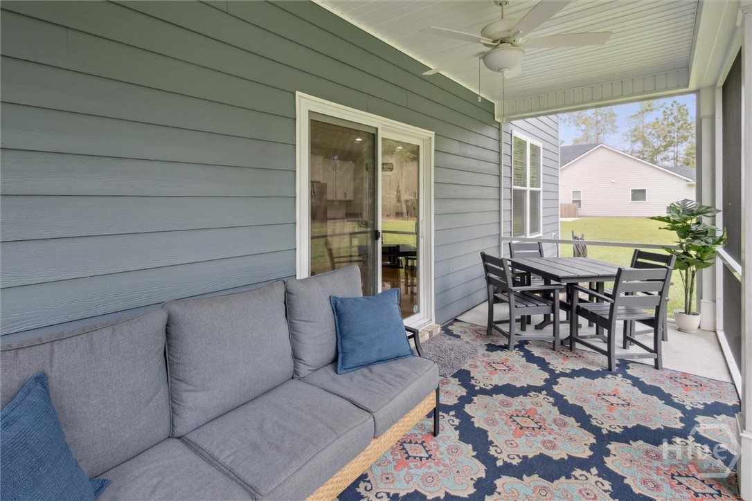 110 Ramsey Way Rincon, GA 31326 - Photo 41 of 51 Screened in Back Porch