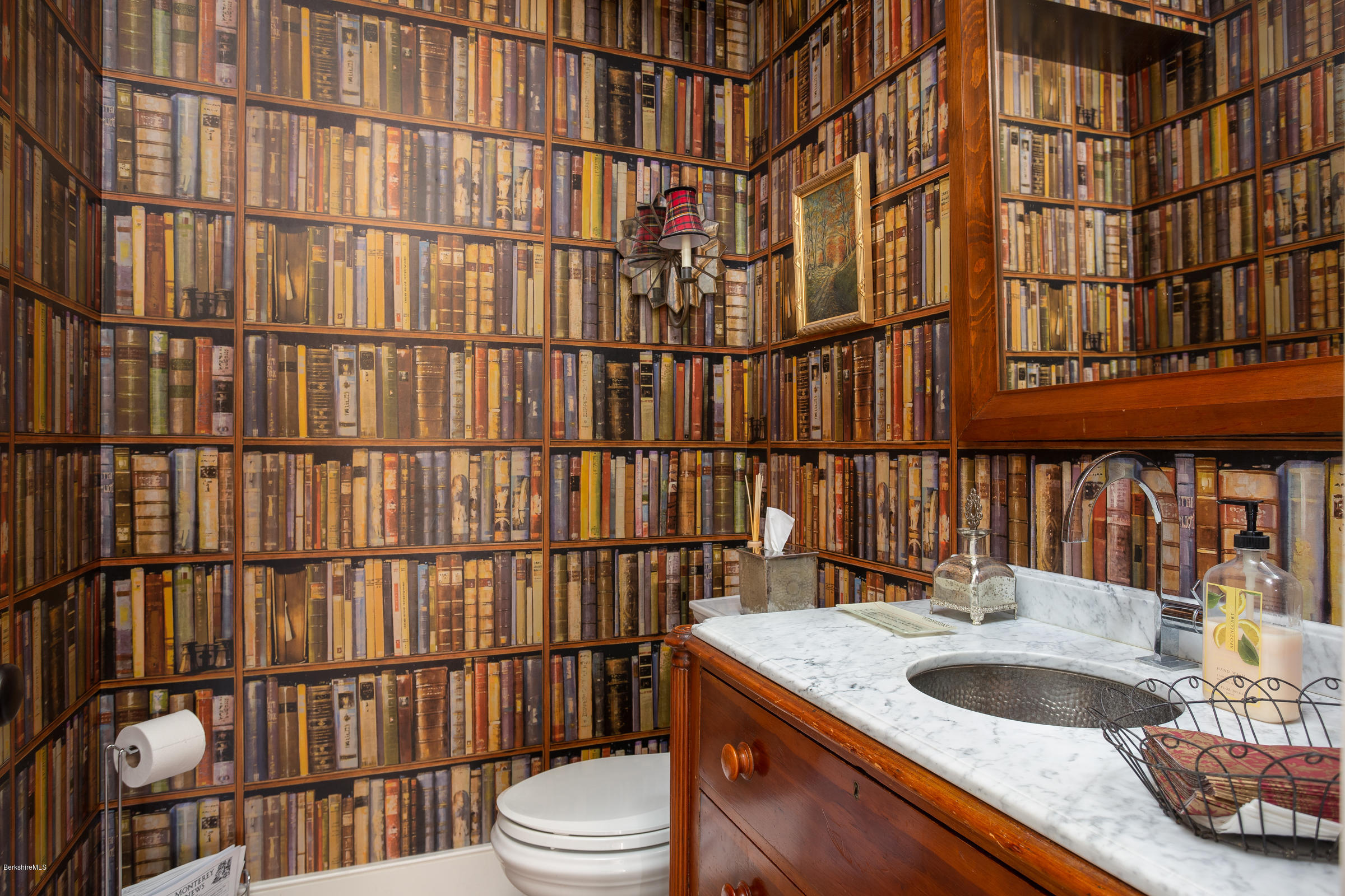 522 Main Road Monterey, MA 01245 - Photo 16 of 33 First floor powder room