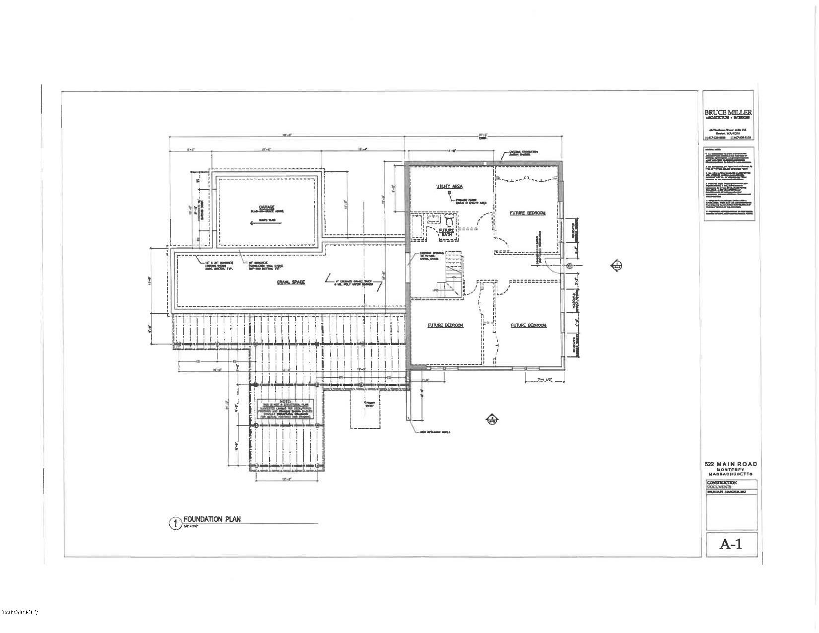 522 Main Road Monterey, MA 01245 - Photo 31 of 33 Lower Level Plans