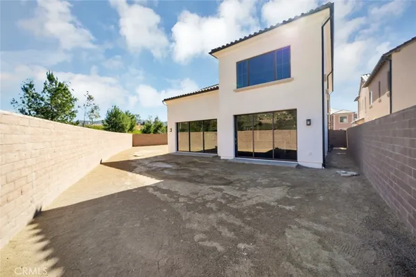 a view of a house with a outdoor space