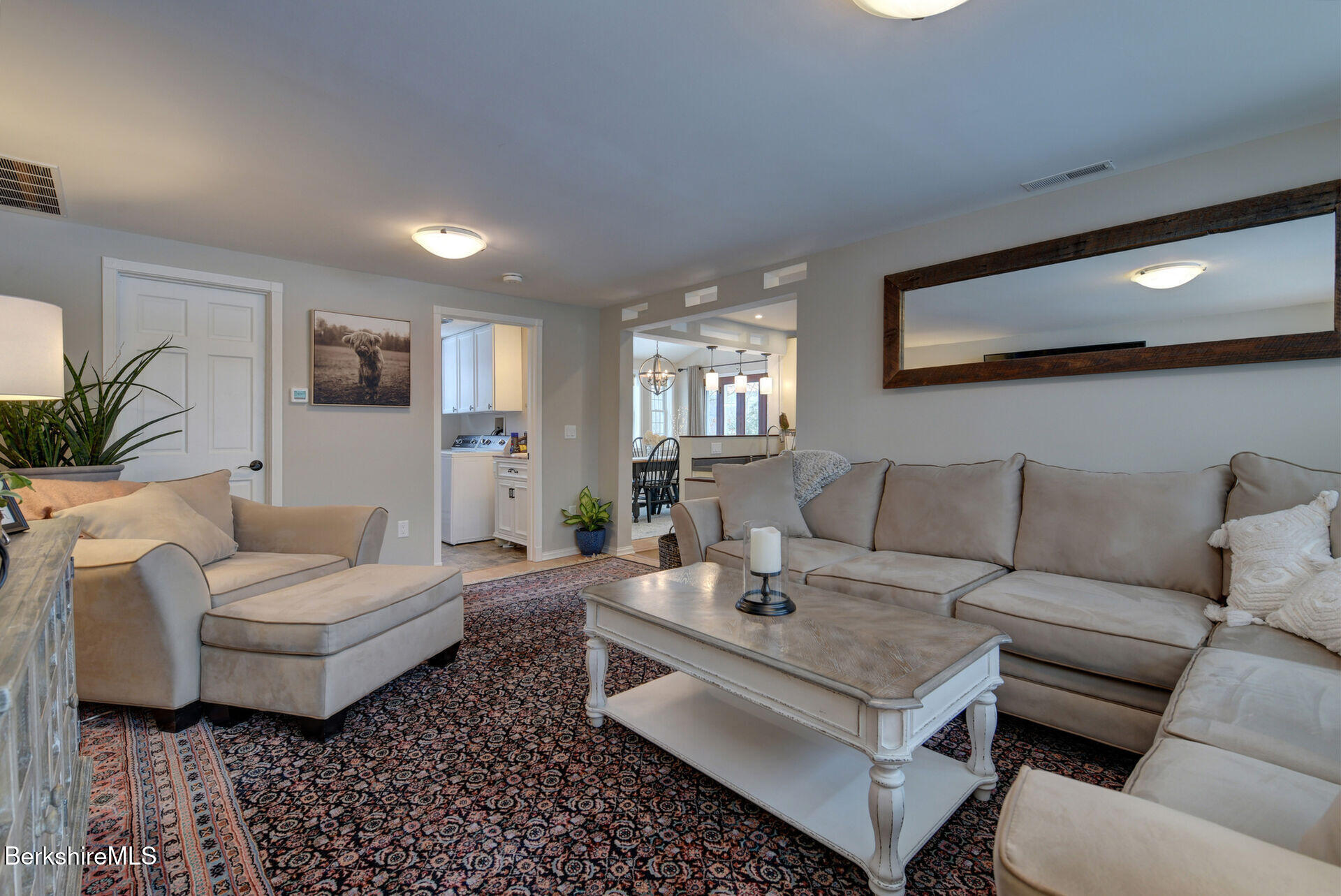43 Chapman Road Pittsfield, MA 01201 - Photo 6 of 26 a living room with furniture and a potted plant