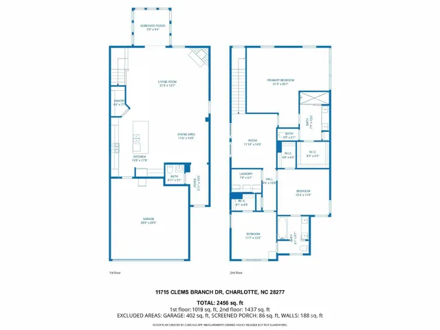 $2,995 | 11715 Clems Branch Drive, Charlotte, NC 28277