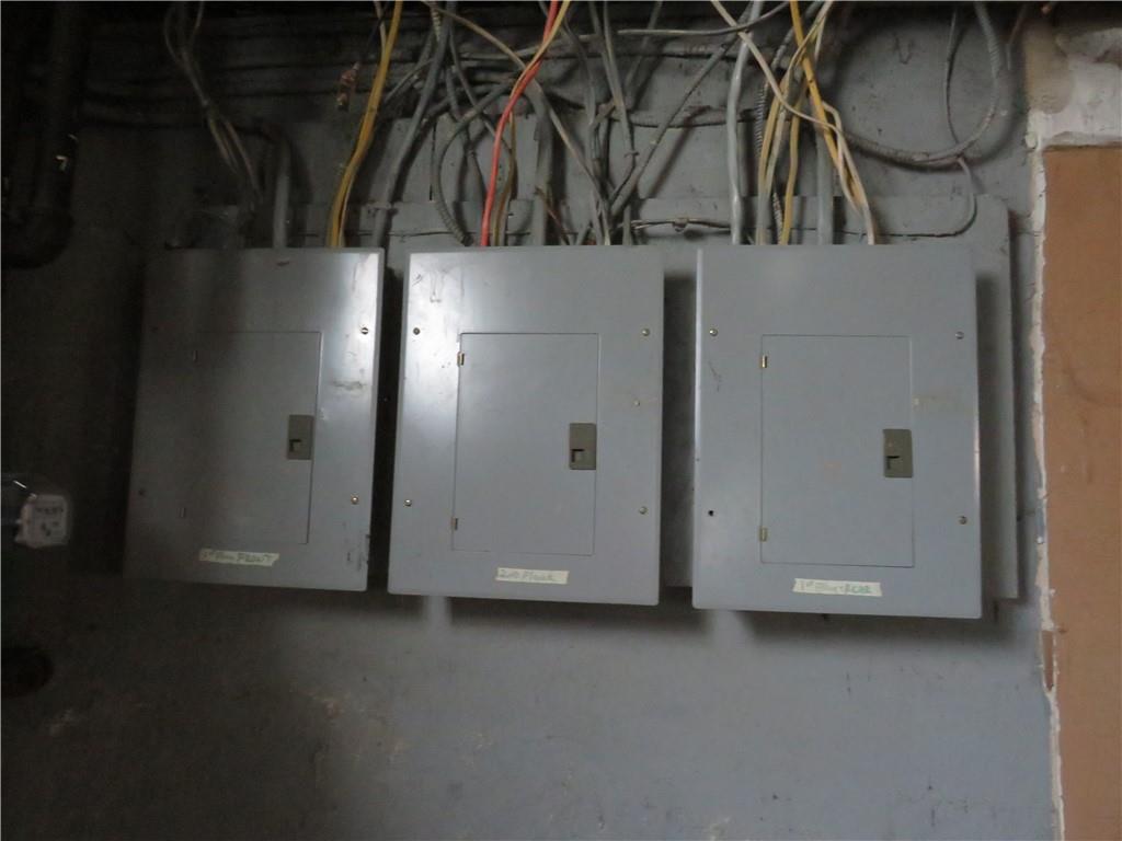 806 McLaughlin Run Road Bridgeville, PA 15017 - Photo 24 of 25 3 unit building breaker boxes.