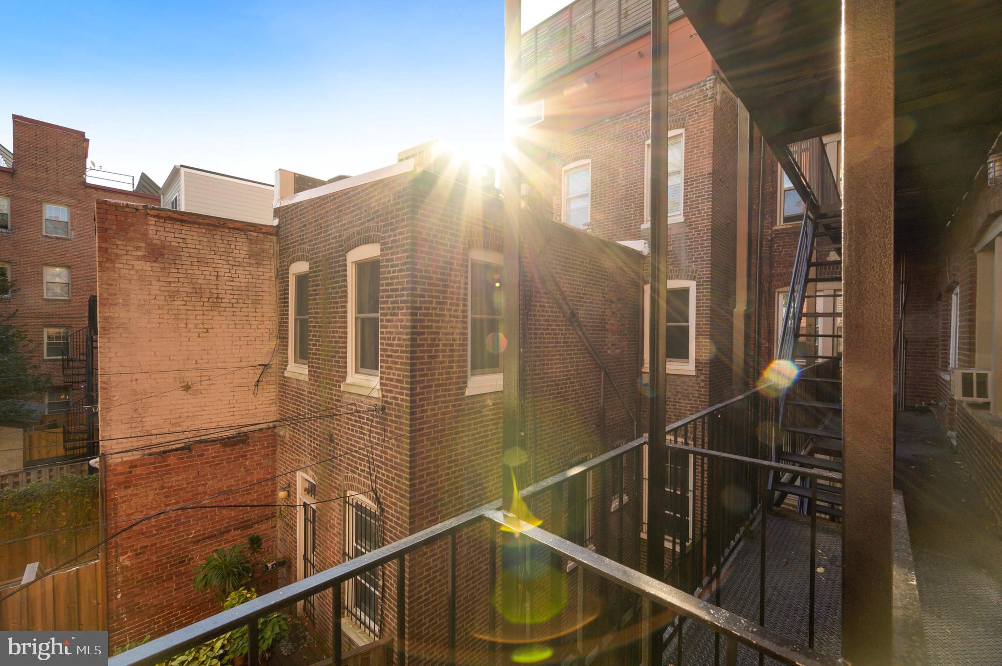 1833 S Street Northwest, Unit 25 Washington, DC 20009 - Photo 18 of 20 Balcony