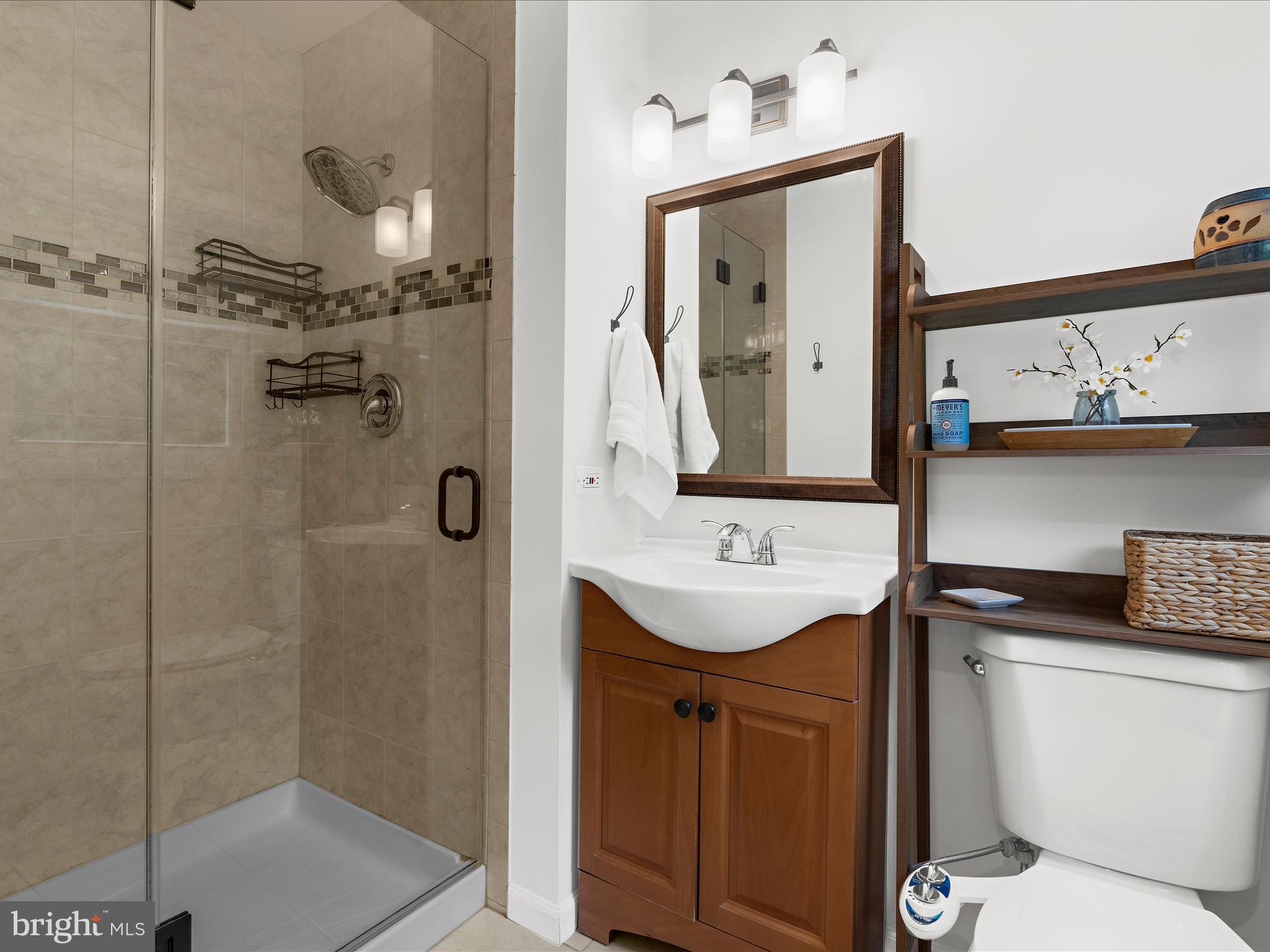 5306 Stone Road Frederick, MD 21703 - Photo 30 of 61 a bathroom with a sink a toilet and shower