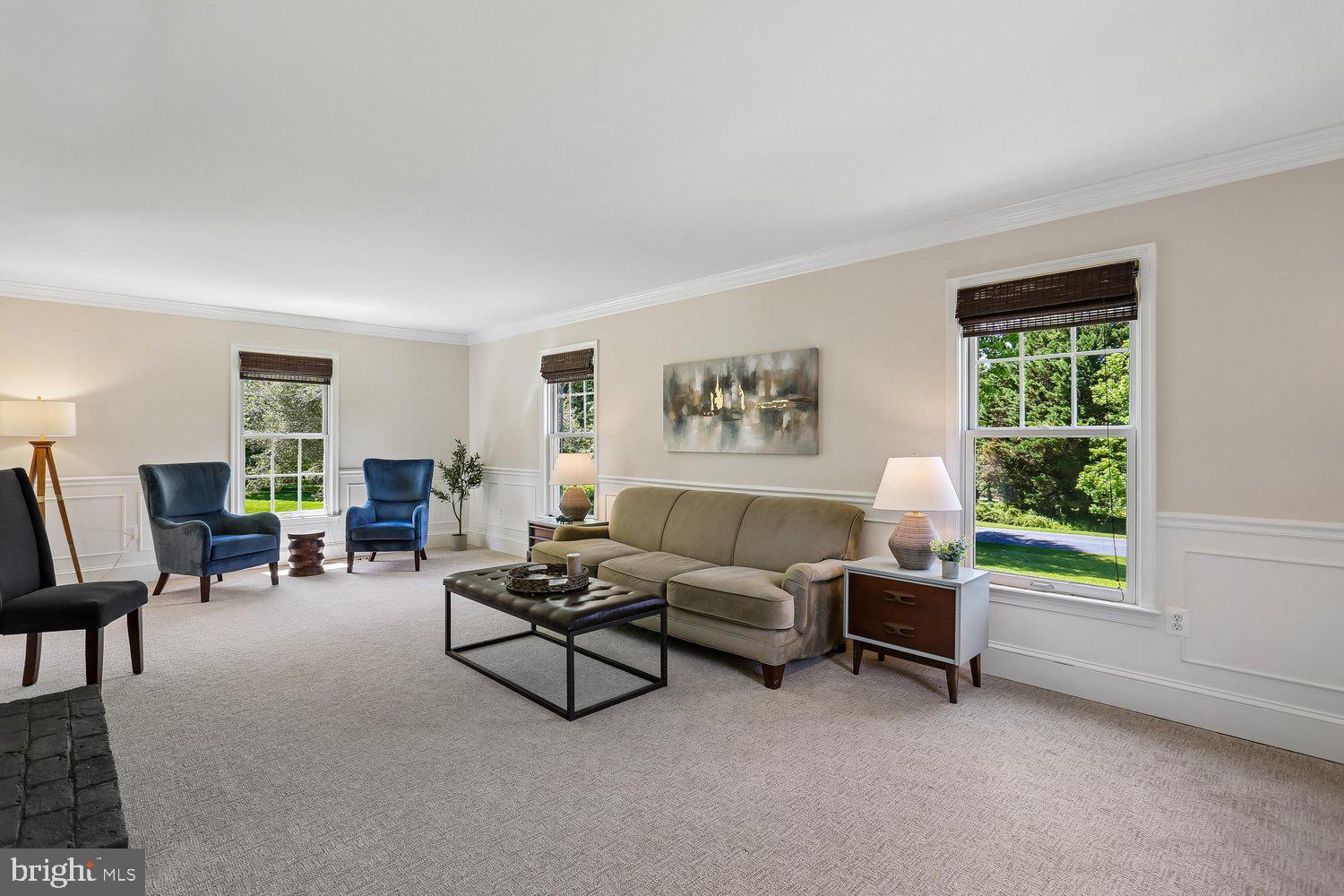 20920 Sunnyacres Road Gaithersburg, MD 20882 - Photo 6 of 64 Living room with new designer carpet