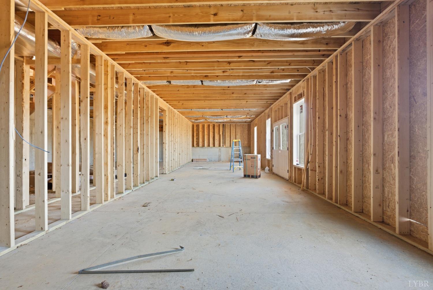 7 Wingfield Drive Goode, VA 24556 - Photo 16 of 41 a view of a hallway with wooden stairs