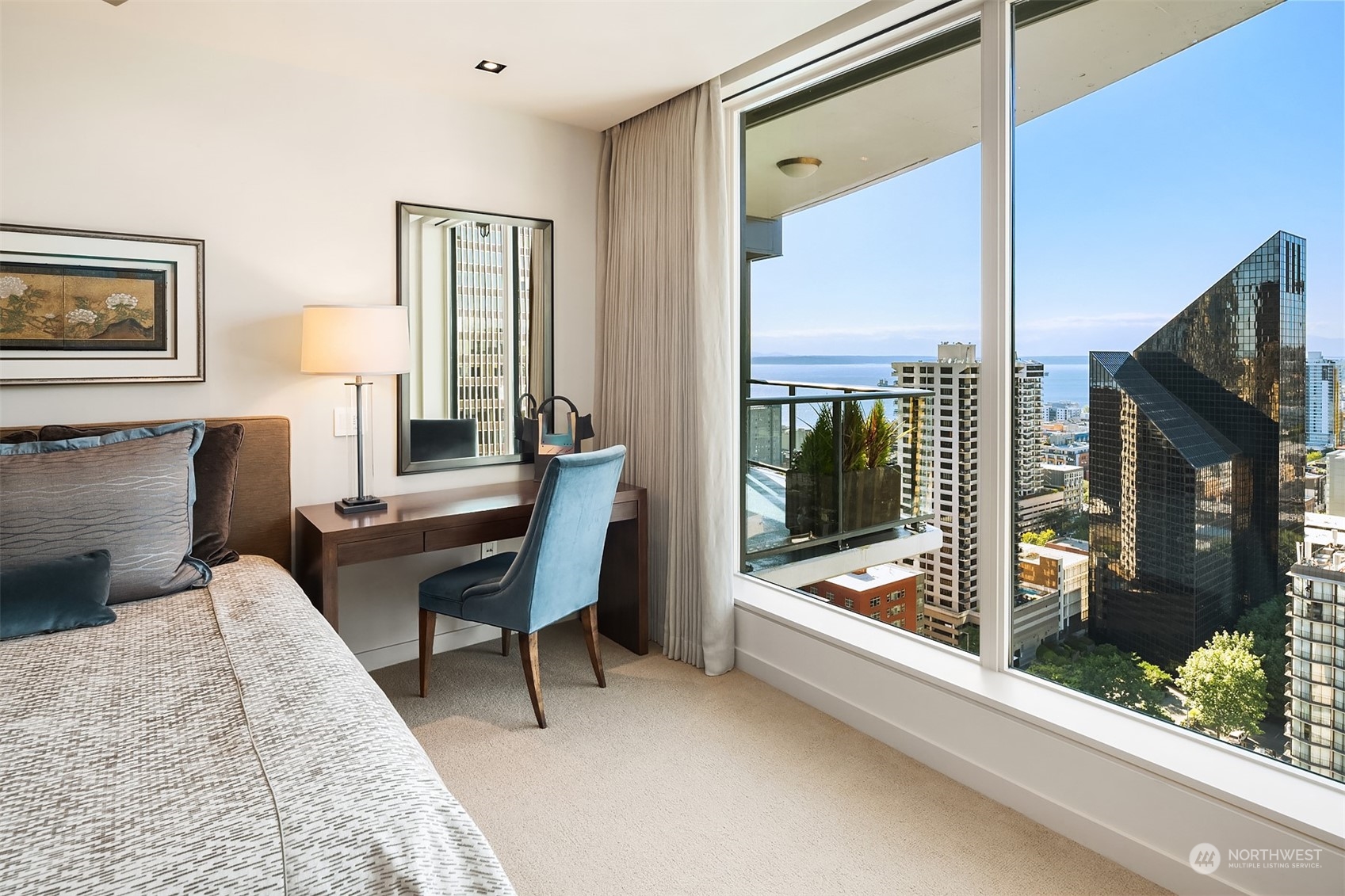 1920 4th Avenue, Unit 2401 Seattle, WA 98101 - Photo 33 of 40 a room with furniture and window