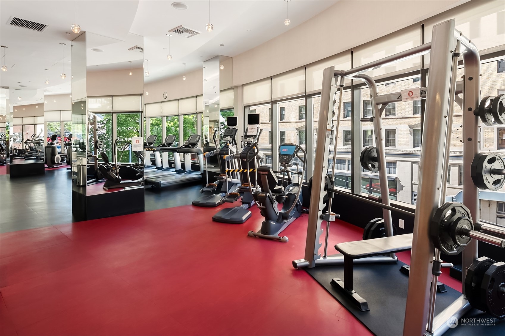 1920 4th Avenue, Unit 2401 Seattle, WA 98101 - Photo 37 of 40 a view of a room with gym equipment