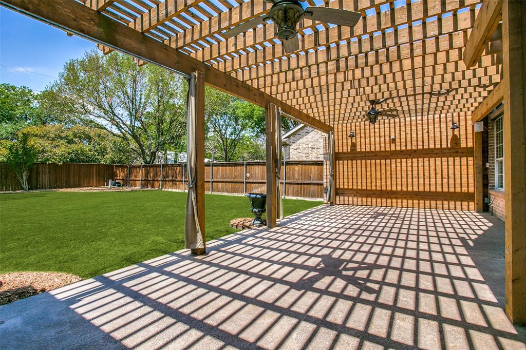 1318 Haddington Lane Keller, TX 76248 - Photo 29 of 37 a view of a backyard