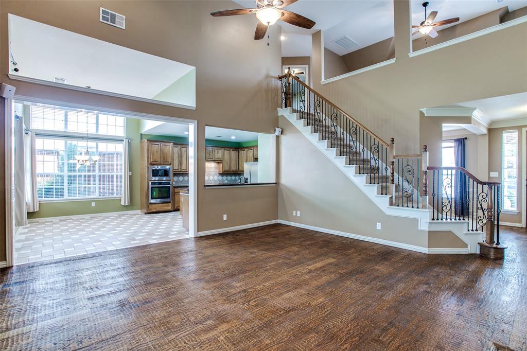 1318 Haddington Lane Keller, TX 76248 - Photo 6 of 37 a view of an entryway with wooden floor