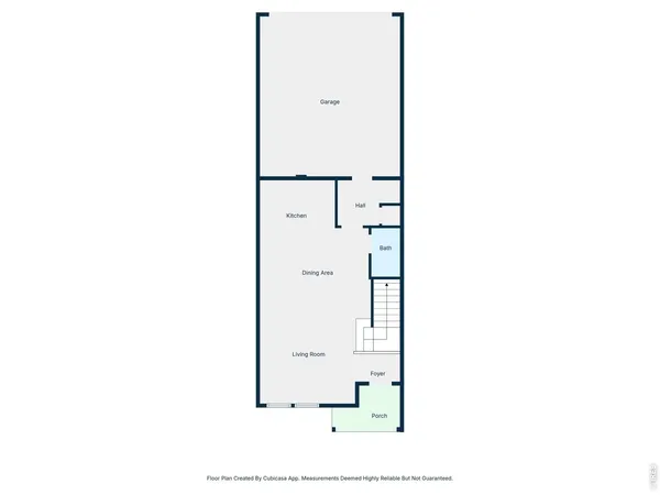 a picture of a bathroom with mirror