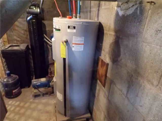 a view of water heater room
