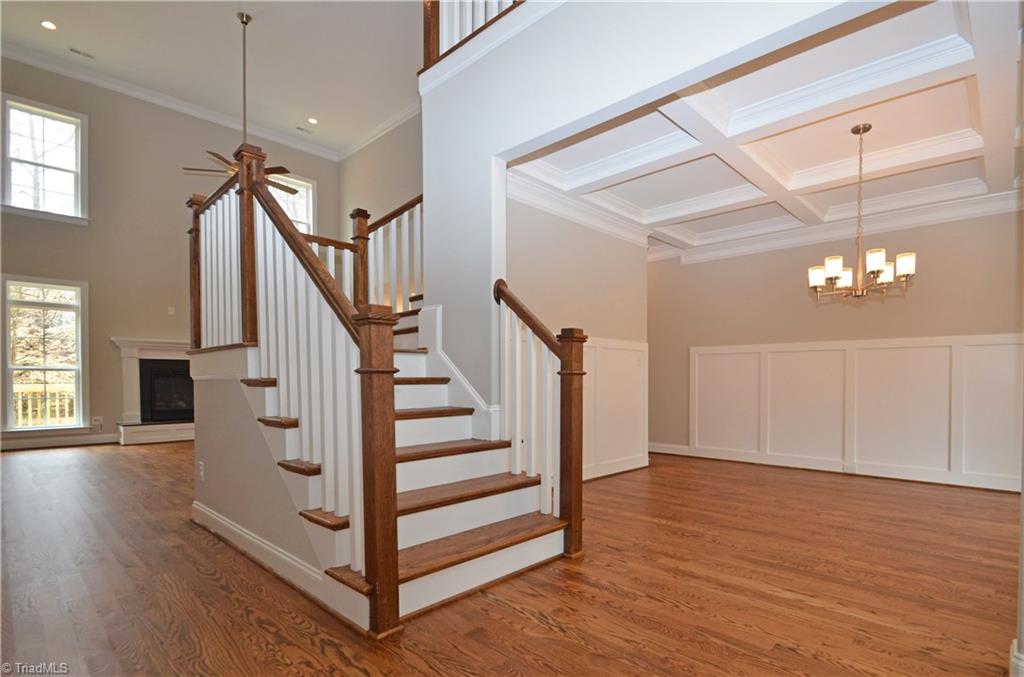 5571 Salem View Road Pfafftown, NC 27040 - Photo 4 of 27 Entry and dining room view