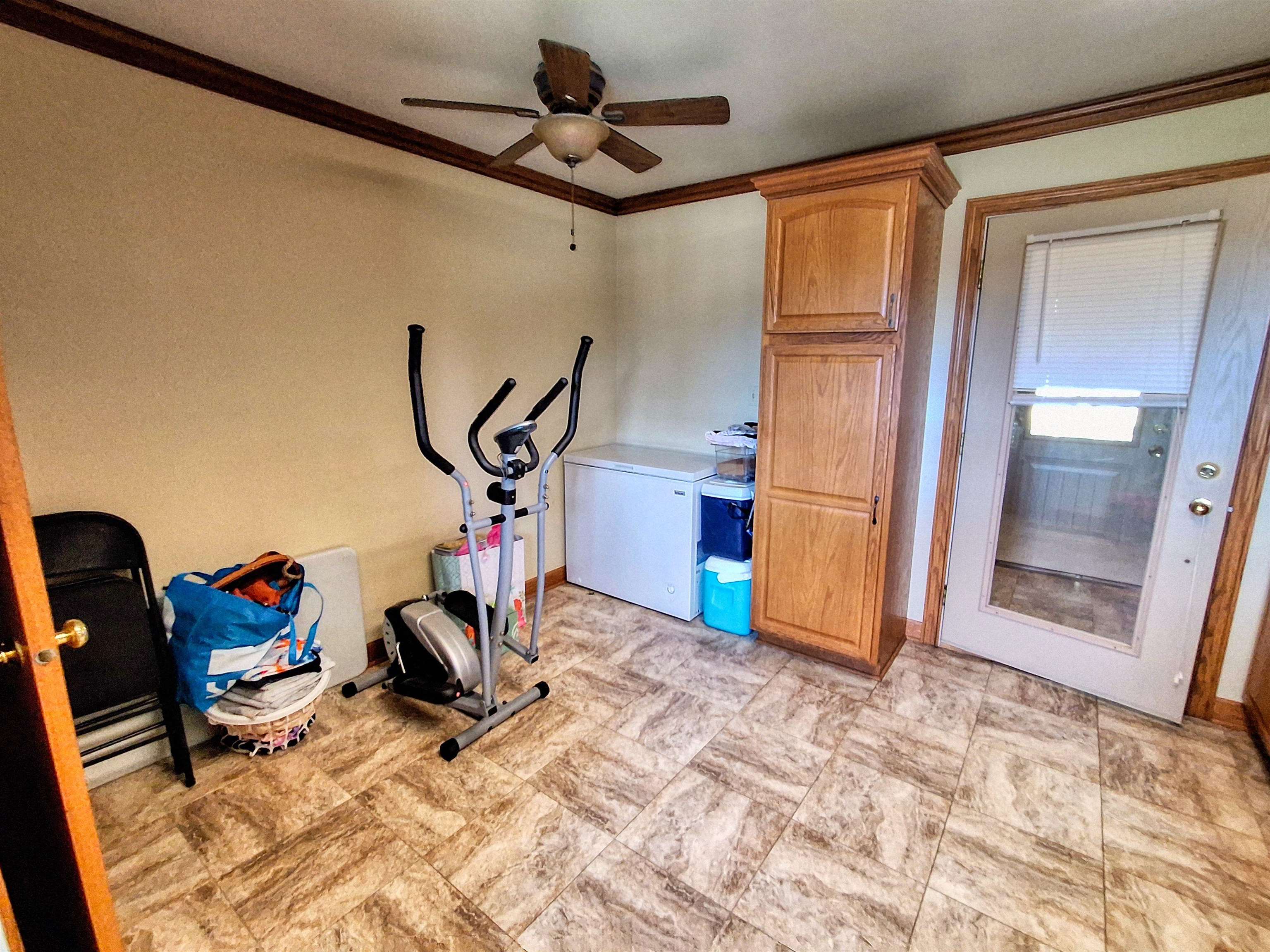7009 West Pearl City Road Freeport, IL 61032 - Photo 24 of 35 a view of a room with gym equipment