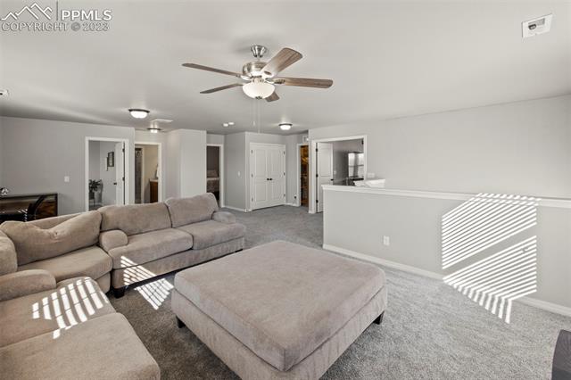 8644 Vanderwood Road Colorado Springs, CO 80908 - Photo 21 of 43 Upper level view