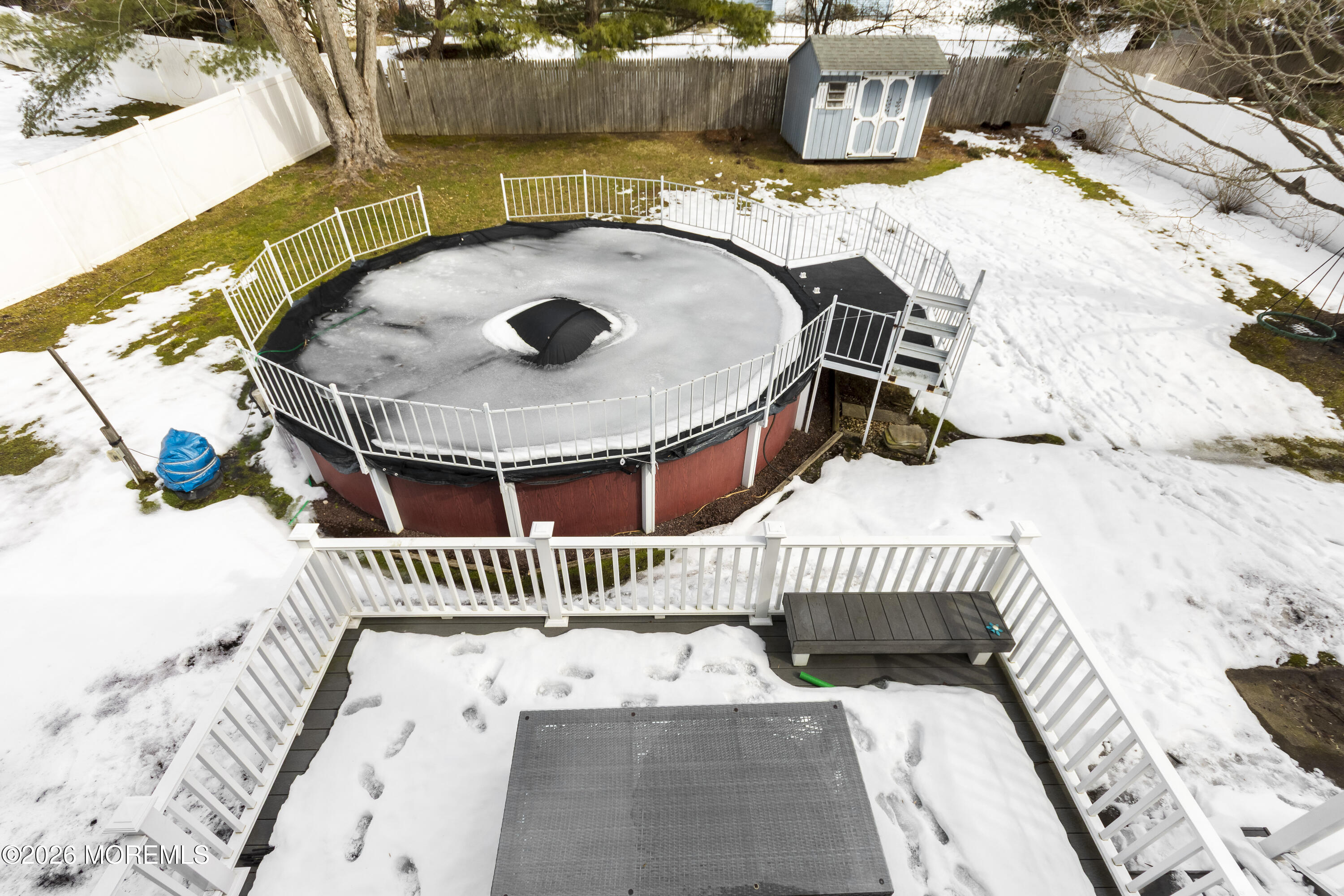 46 Hickory Hill Road Jackson, NJ 08527 - Photo 30 of 33 a bedroom with furniture and a wooden floor