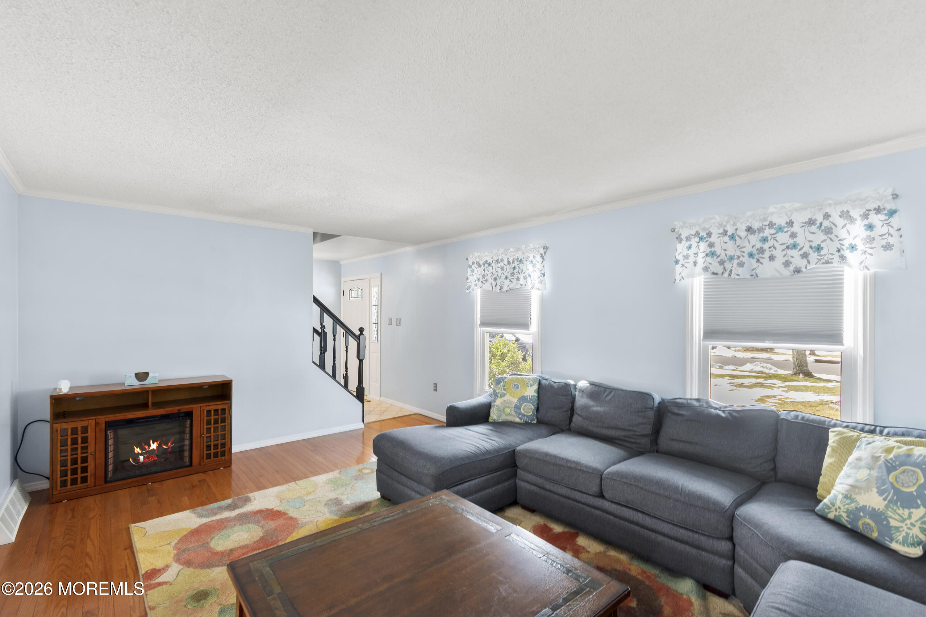 46 Hickory Hill Road Jackson, NJ 08527 - Photo 5 of 33 a living room with furniture and a fireplace