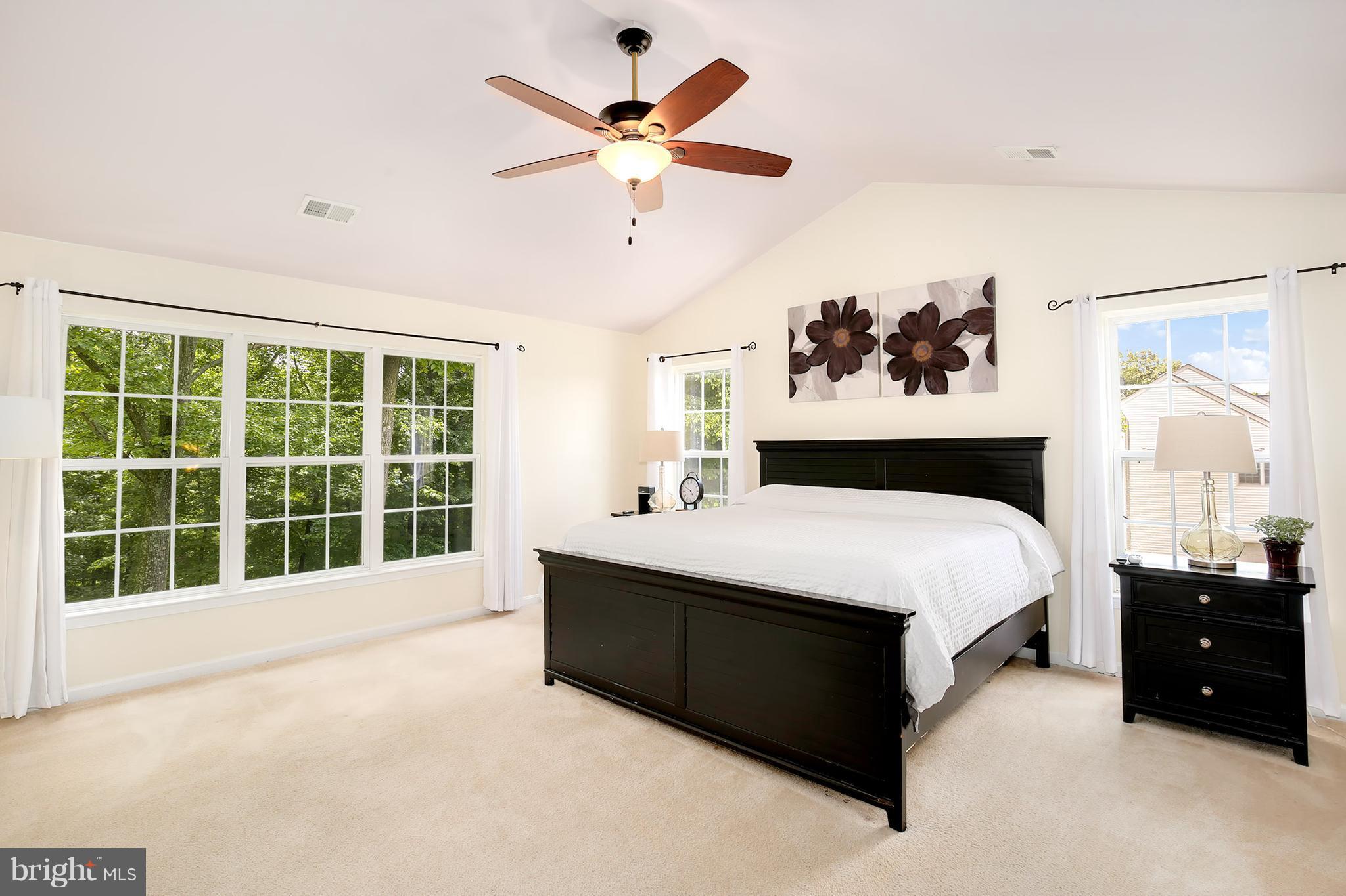 3 Brooks Court Baltimore, MD 21244 - Photo 16 of 30 a spacious bedroom with a large bed and a large window