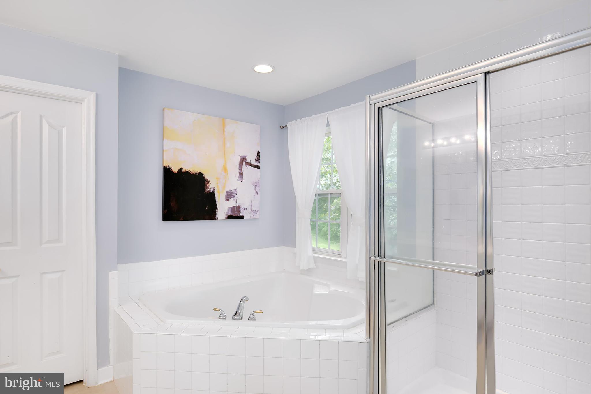 3 Brooks Court Baltimore, MD 21244 - Photo 18 of 30 a bathroom with a bathtub and a shower