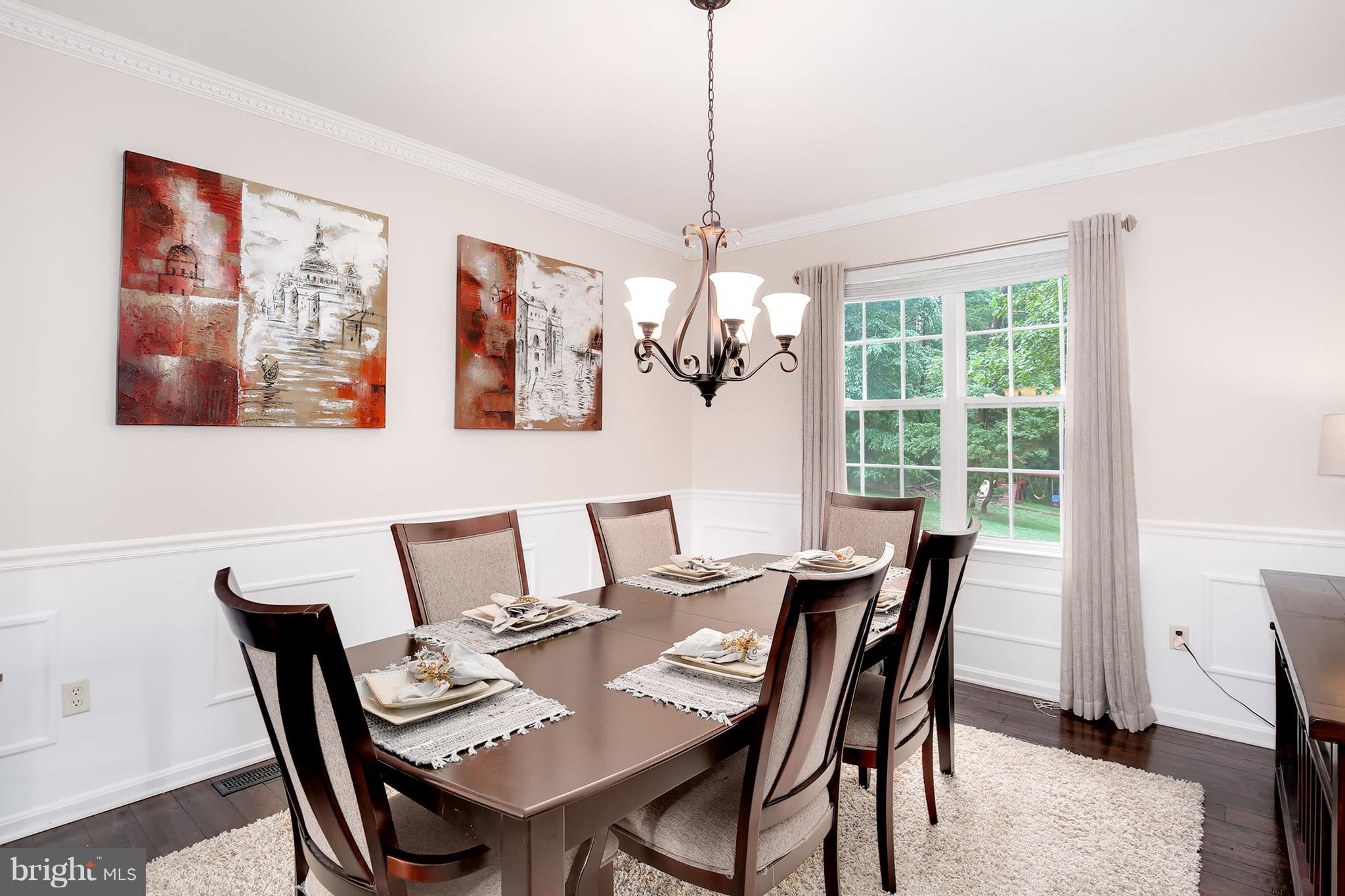 3 Brooks Court Baltimore, MD 21244 - Photo 6 of 30 a view of a dining room with furniture window and outside view