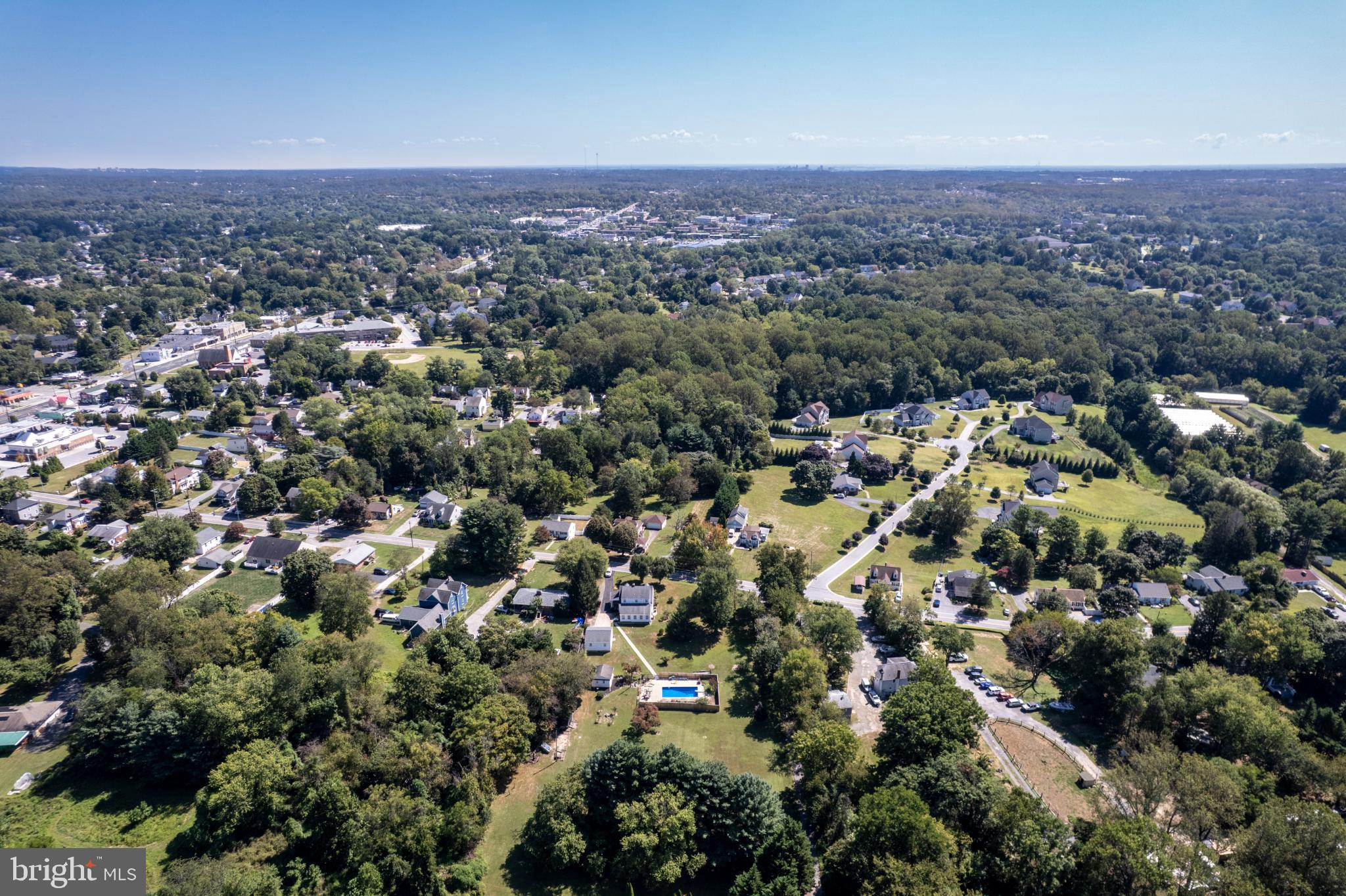 3402 Offutt Road Randallstown, MD 21133 - Photo 49 of 63 an aerial view of a city with lots of residential buildings