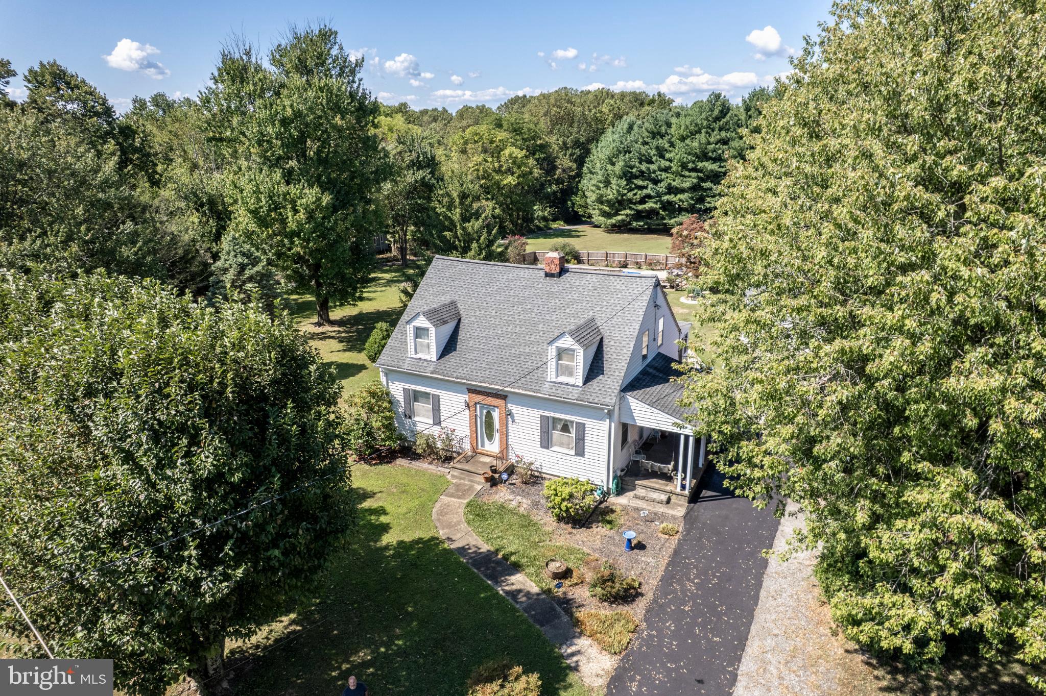 3402 Offutt Road Randallstown, MD 21133 - Photo 8 of 63 aerial view of a house with a yard