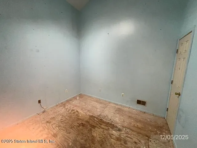 a view of empty room