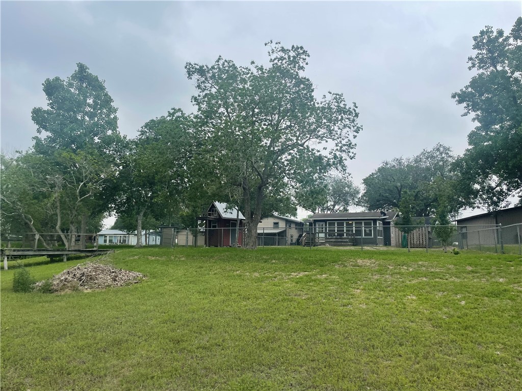 24857 Lakeview (cr 360) Mathis, TX 78368 - Photo 28 of 31 a view of a house with a big yard