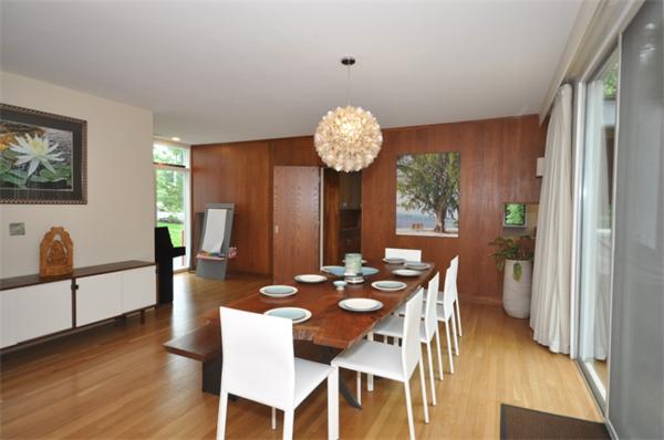 21 Moon Hill Road Lexington, MA 02421 - Photo 4 of 17 a view of a dining room with furniture and wooden floor