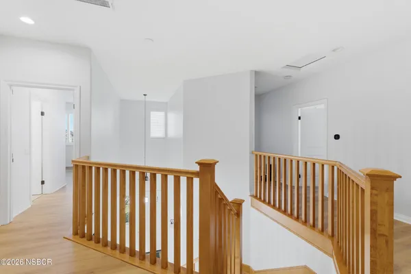 a workspace with furniture and a window