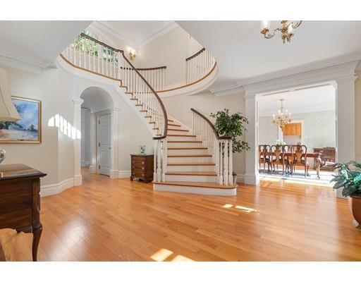 45 Pine Street Weston, MA 02493 - Photo 5 of 27 a view of entryway and hall with wooden floor