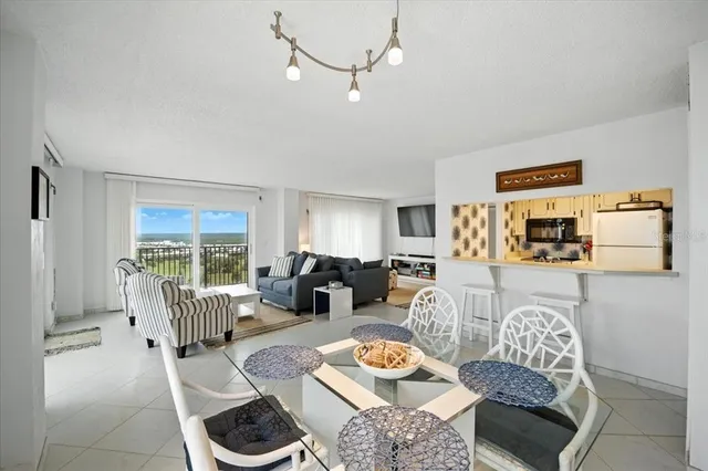 a view of an ocean and beach