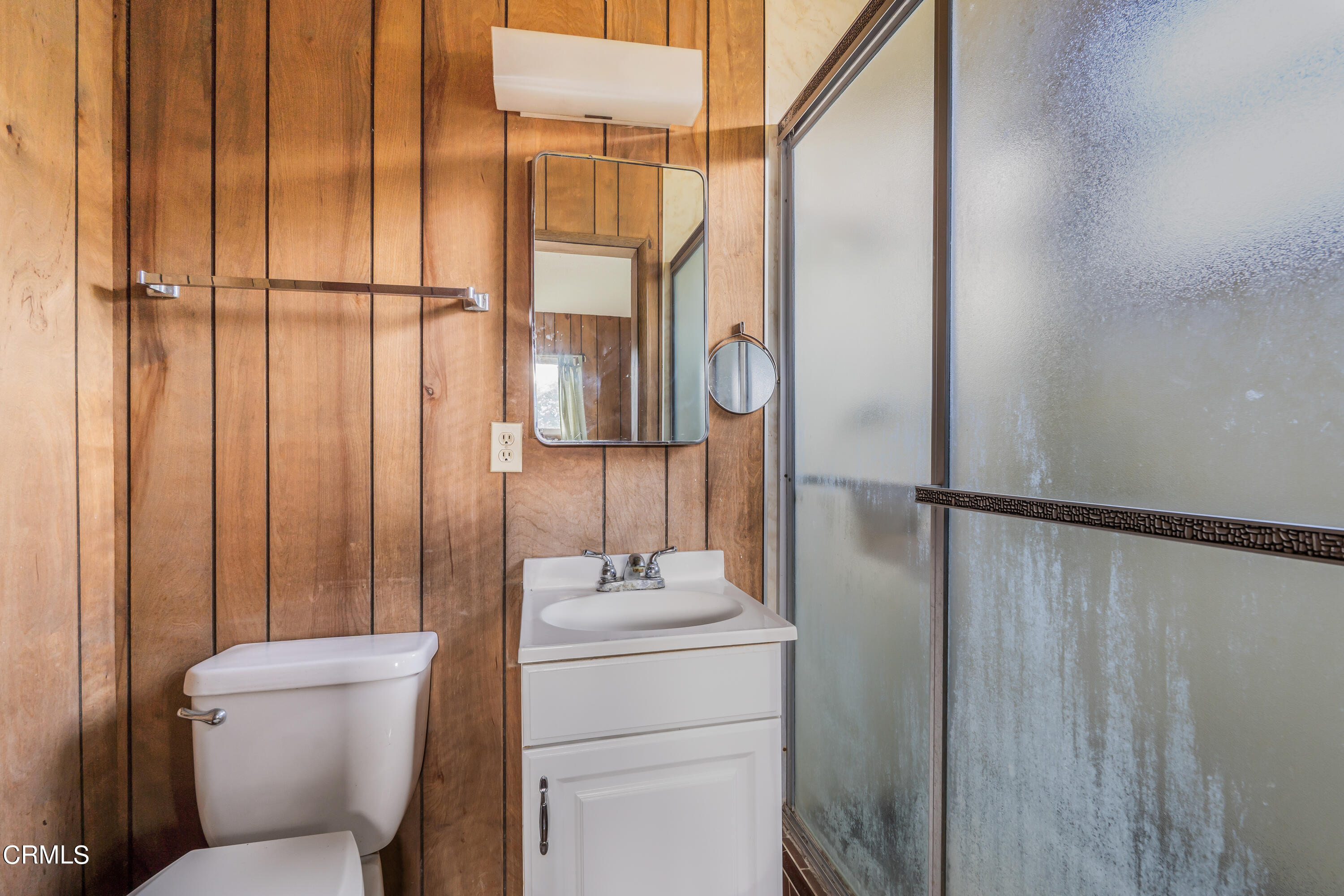 3619 A Court Oxnard, CA 93033 - Photo 11 of 23 a bathroom with a granite countertop sink toilet and shower