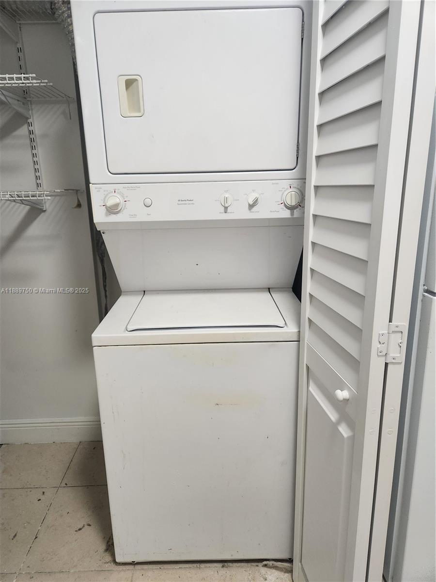 6288 Northwest 186th Street, Unit 201 Hialeah, FL 33015 - Photo 10 of 19 a close up view of washer and dryer