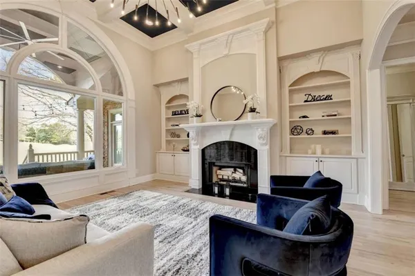 a kitchen with stainless steel appliances granite countertop a stove and cabinets