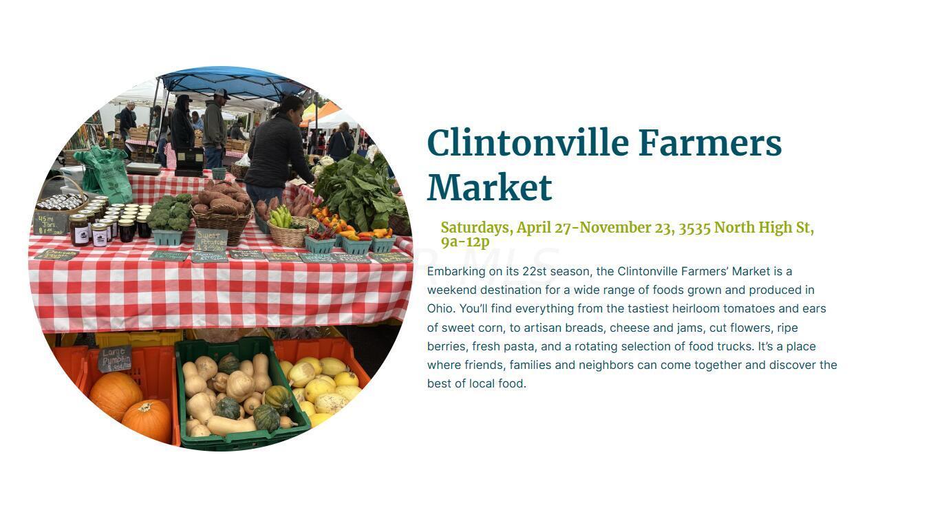 530 Blenheim Road Columbus, OH 43214 - Photo 47 of 51 Clintonville Farmers Market