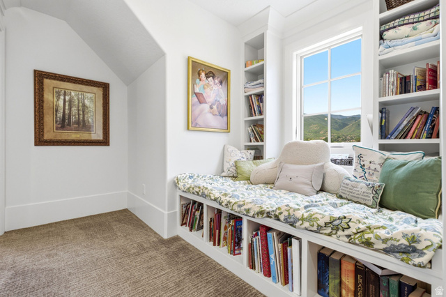 71 Farm Road Midway, UT 84049 - Photo 67 of 92 Window bench with integrated shelving, flanked by built-in bookcases