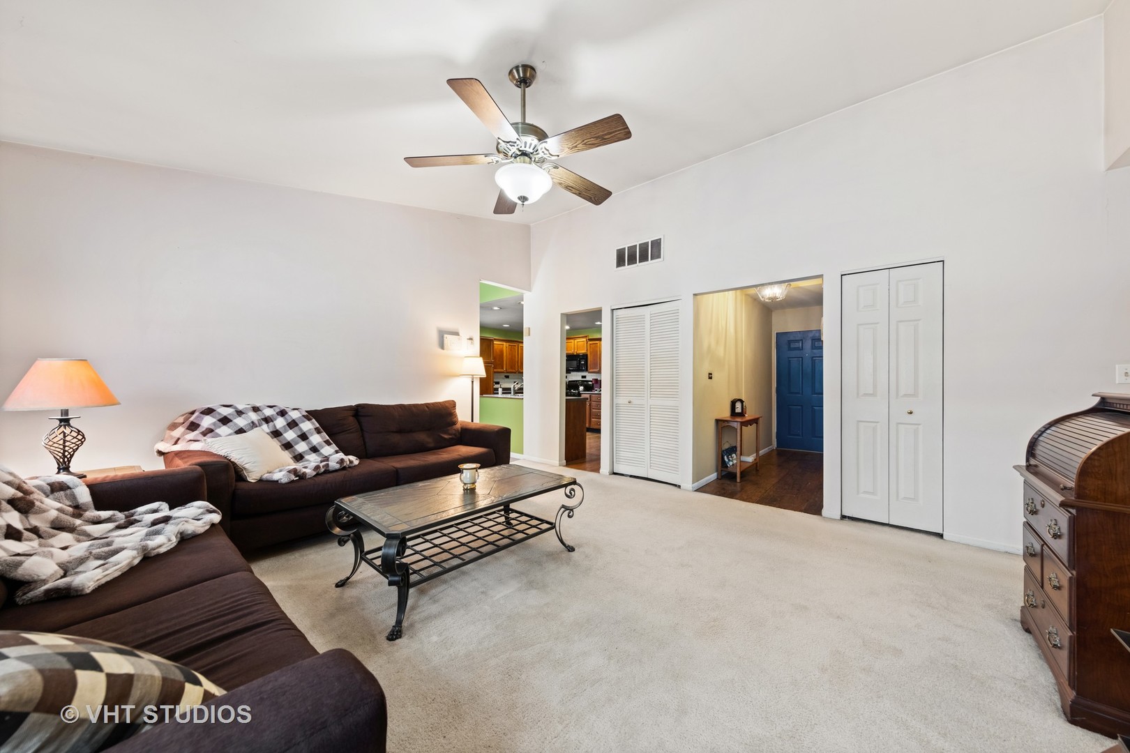 651 Rockhurst Road Bolingbrook, IL 60440 - Photo 7 of 15 a living room with furniture and a chandelier