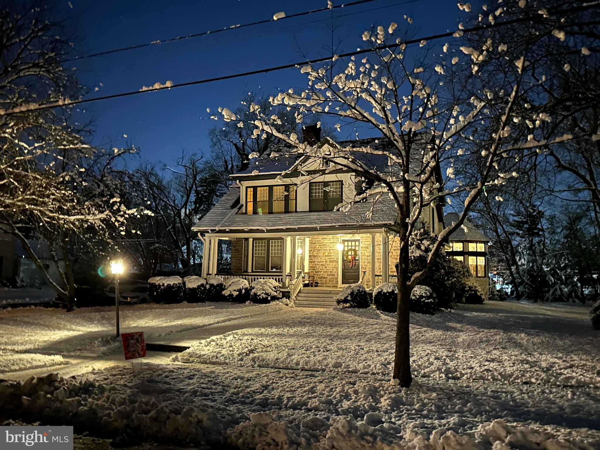 61 North Bayard Avenue Woodbury, NJ 08096 - Photo 6 of 7 Winter Exterior