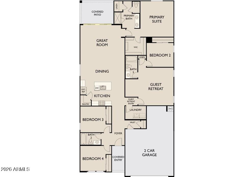 5621 West Piedmont Road Laveen, AZ 85339 - Photo 26 of 26 Sunflower right 4 panel floorplan (5) (1