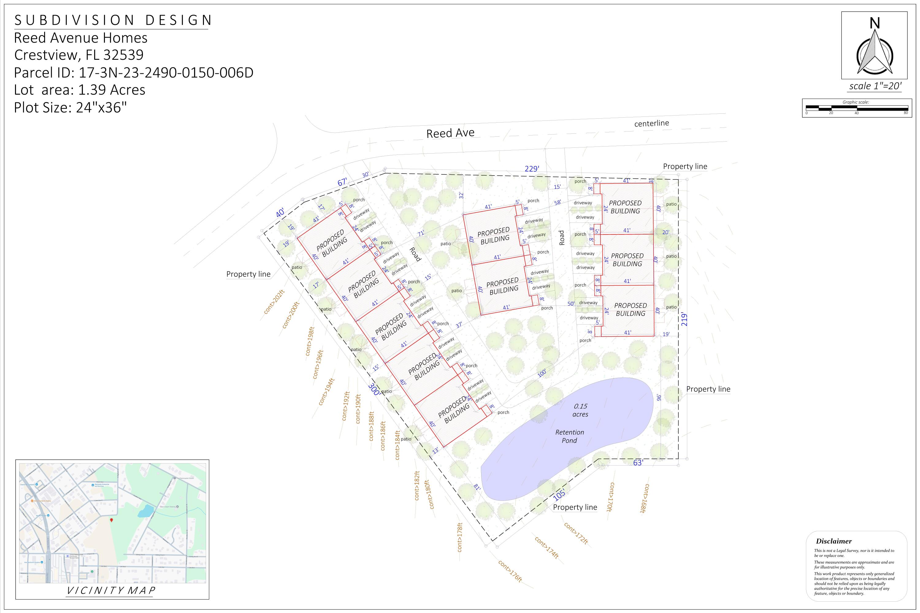 0 Reed Avenue Crestview, FL 32539 - Photo 1 of 5 Subdivision design