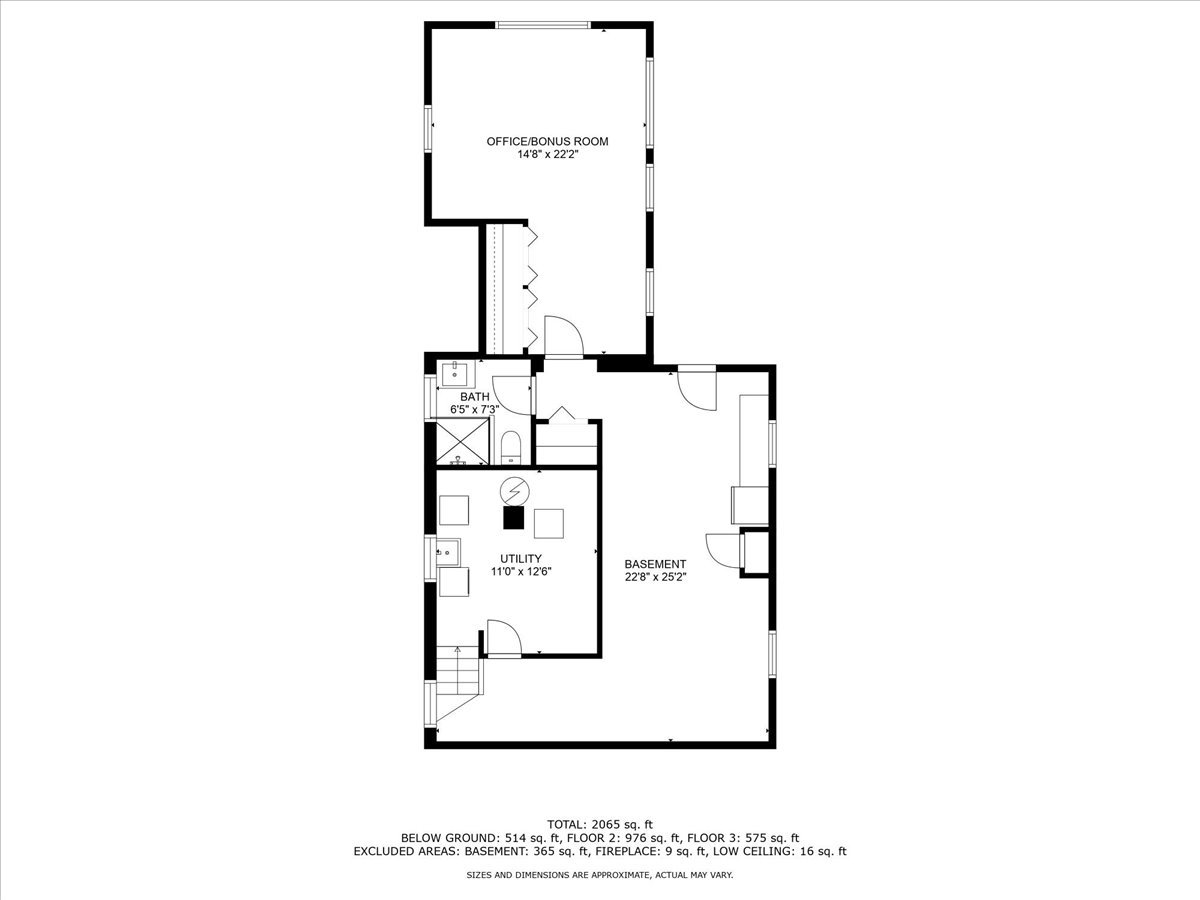 411 Herrick Road Riverside, IL 60546 - Photo 35 of 37 a picture of floor plan