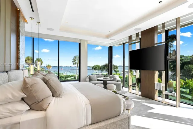 a view of balcony with wooden floor and stairs